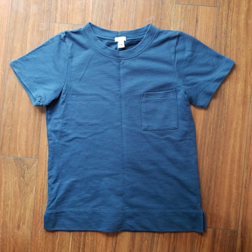 J. Crew short sleeve pocket sweatshirt